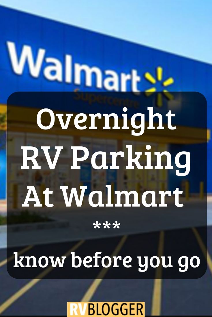 FREE RV Parking Overnight At Walmart in 2021 (Rules & Safety)