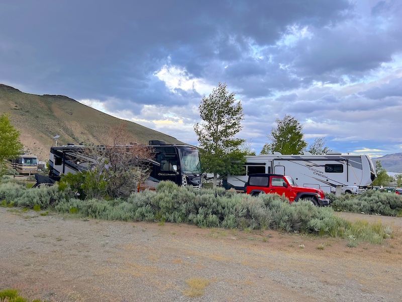 Blue Messa campground in Gunnison Colorado is one of the best campgrounds in Colorado.