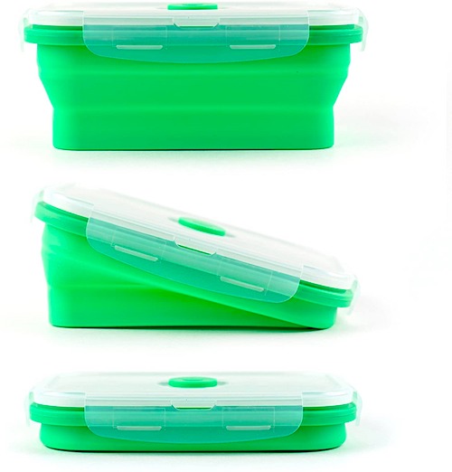collapsable tupperware set