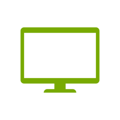 Computer screen icon - Read blog articles