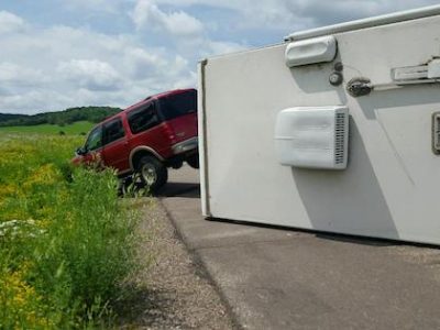 RV Tip Over