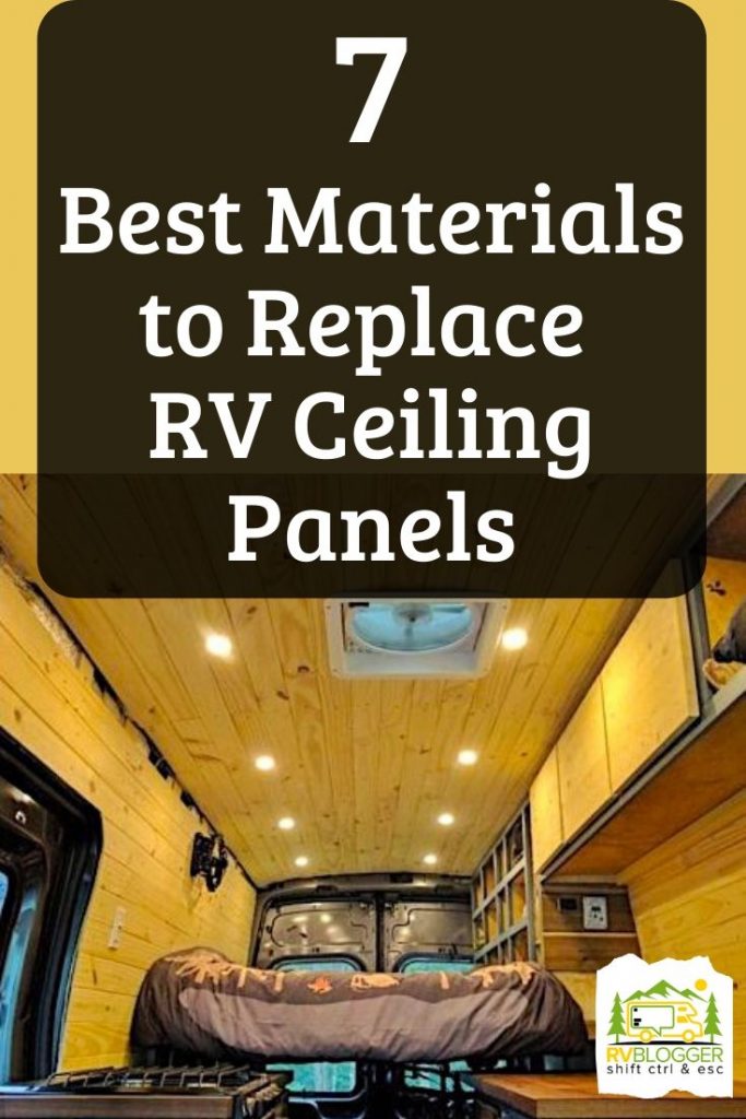 7 Best Materials to Replace RV Ceiling Panels
