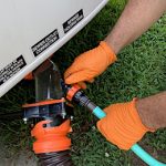 HEAVY DUTY NITRILE GLOVES for Emptying Your Truck Camper Black Tank