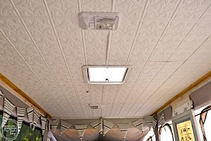 Plastic Panel RV Ceiling
