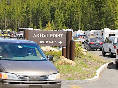 RV Parking in Yellowstone