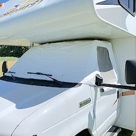 RV Windshield Cover with Side Screens RVBlogger