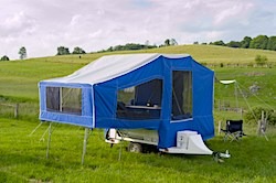 Time Out Pop Up Camper for Motorcycles