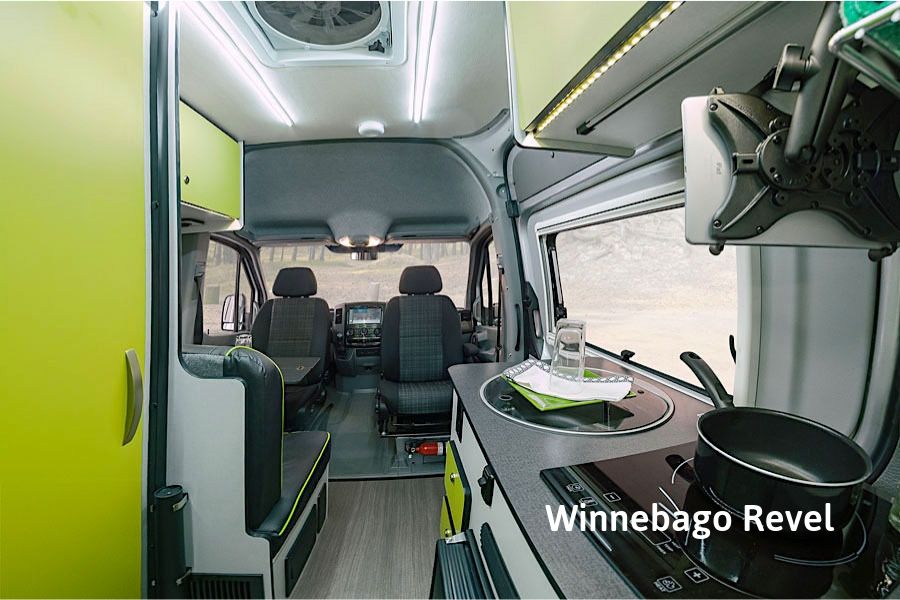 Winnebago Revel 4x4 Interior RV Rental