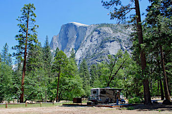Lower Pines RV Campground Yosemite