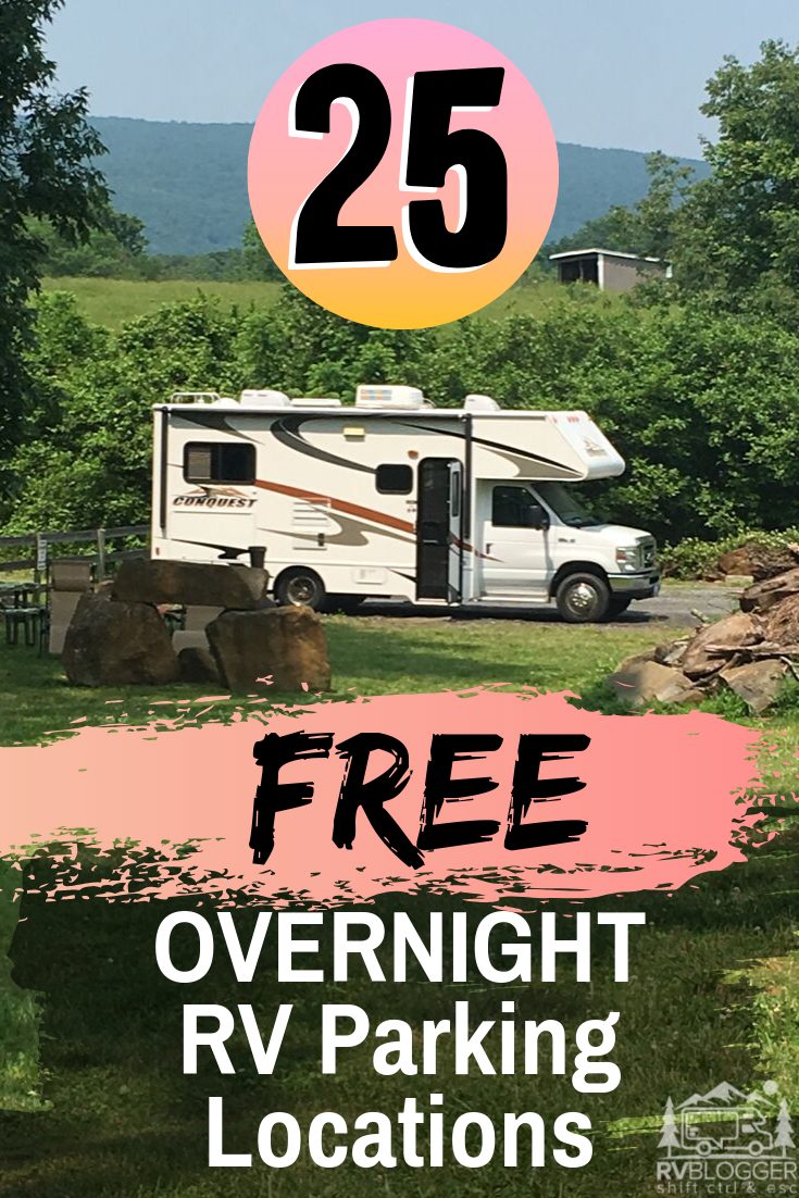 25 Free Overnight RV Parking Locations – RVBlogger