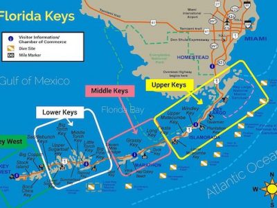 RV Camping in the Florida Keys A Complete Guide Florida Keys-Map