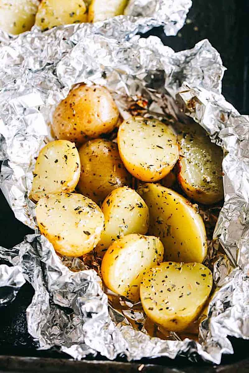 10 easy and delicious camping recipes Foil Potatoes