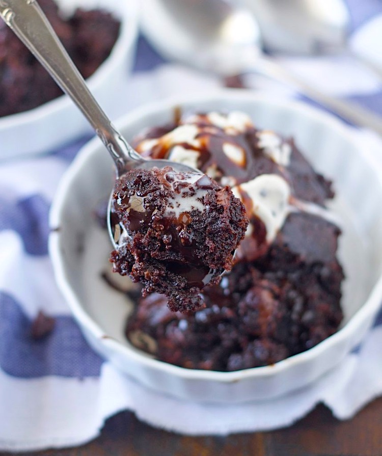 instant pot molten brownie pudding