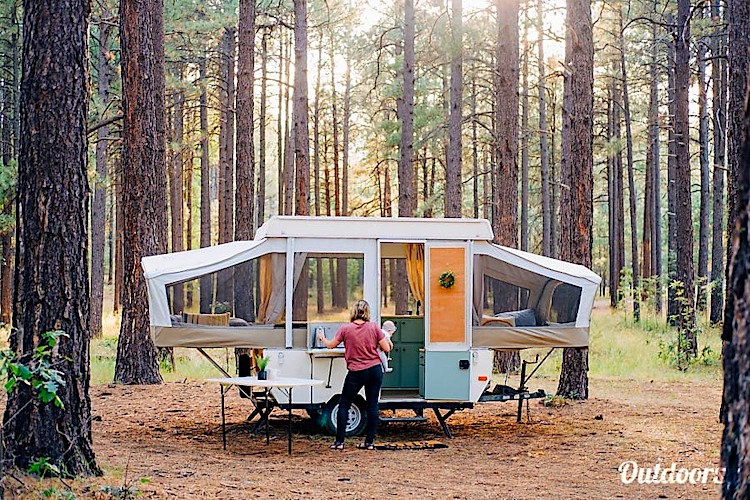 pop up camper weekly rental