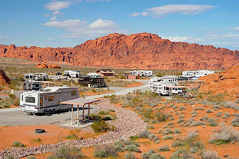 valley of fire state park campground