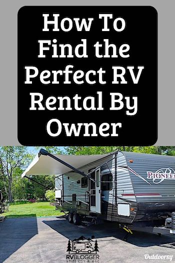 How To Find the Perfect RV Rental By Owner