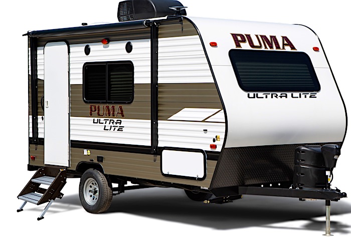 2020 Palomino Puma Ultra Lite 16QBX Ext travel trailers under 3500lbs
