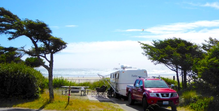 Beachside State Park RV Campground Oregon Coast