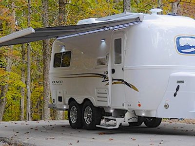 Travel Trailers with King Bed Oliver Legacy Elite II Ext