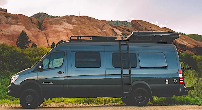 4x4 Stealth Camper Van for Off Grid Camping 2