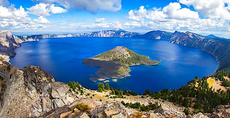 crater lake National park best rv vacations in usa