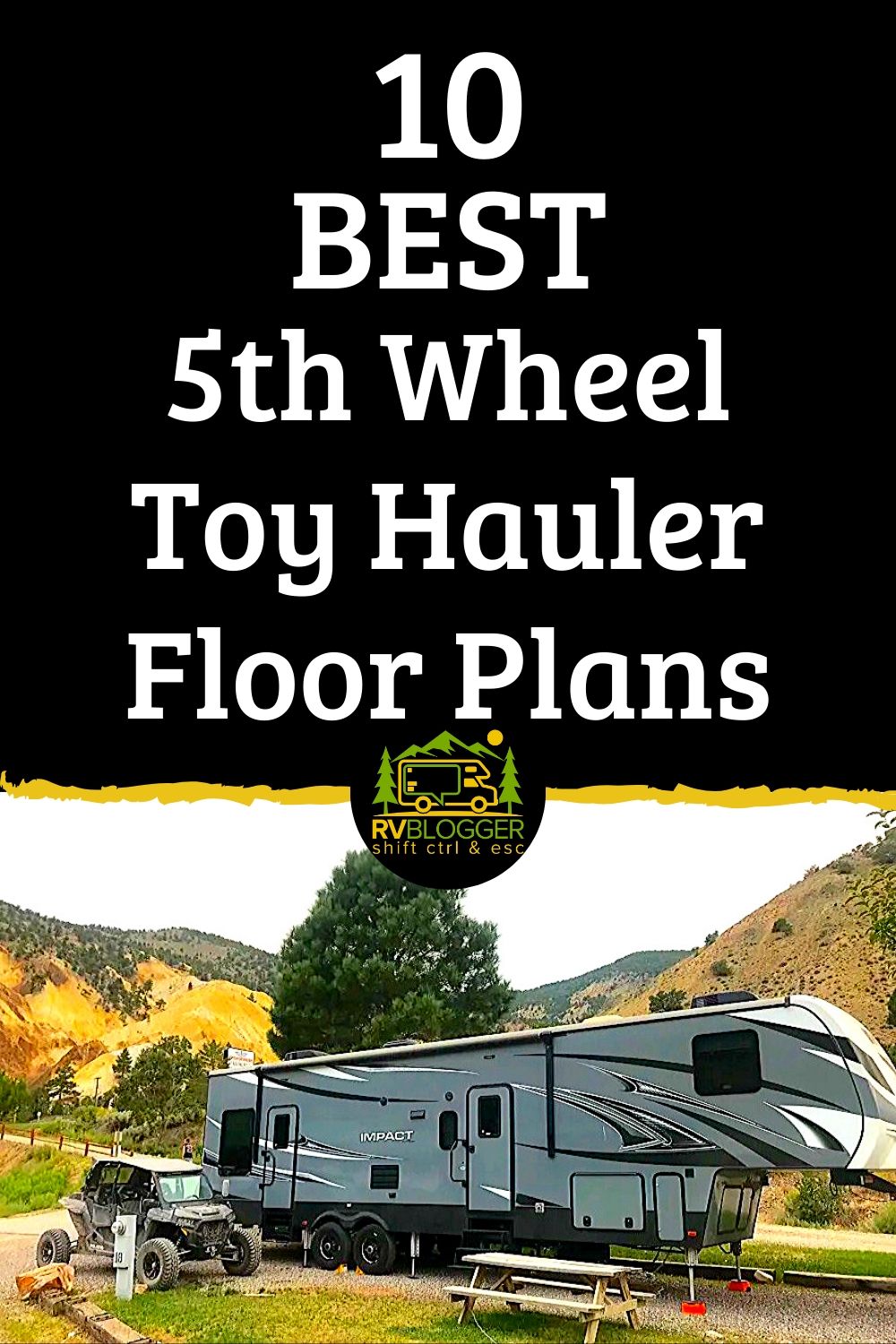 10 Best 5th Wheel Toy Hauler Floor Plans for 2024 – RVBlogger