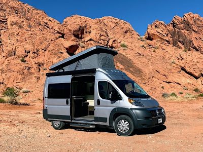 Campervan Rental in Utah Desert