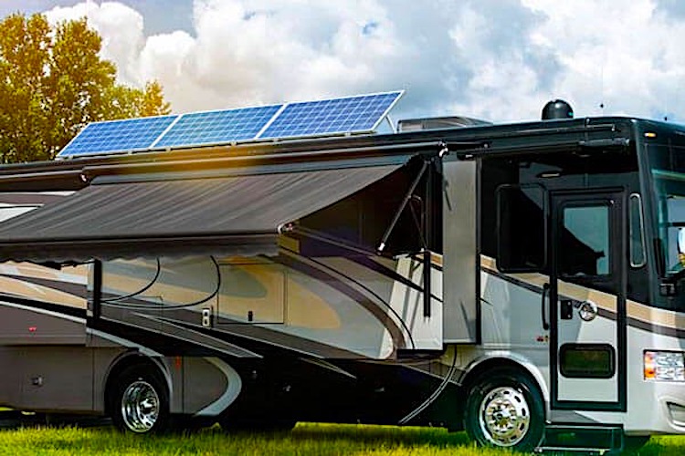Can Solar Panels Power an RV Air Conditioner?