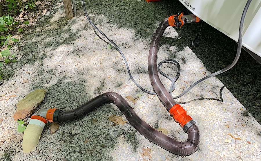 How to Clean and Store an RV Sewer Hose