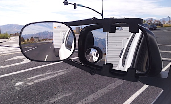 Fit System Deluxe Clip-on Trailer Towing Mirror
