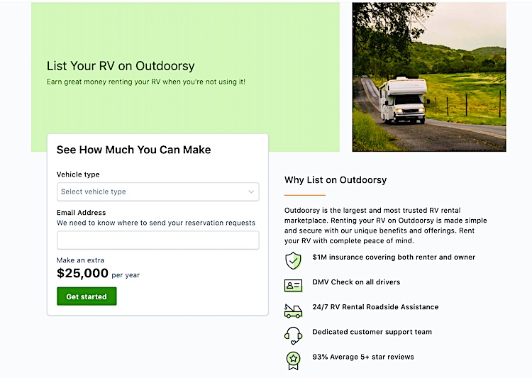How Much Can I Make Renting an RV on My Property