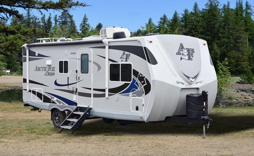 North Woods four season travel trailers