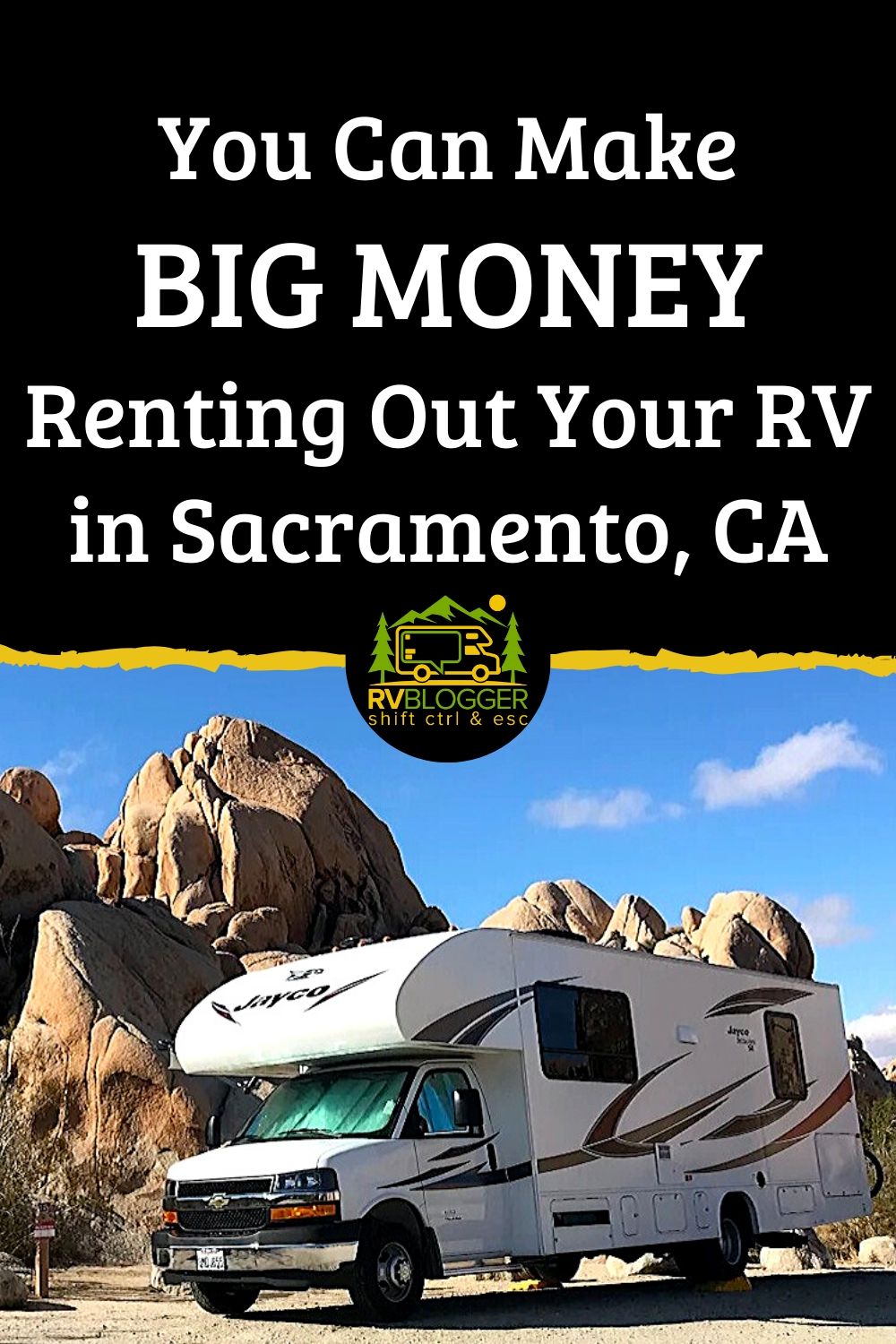 Make Money Renting Out Your RV In Sacramento, CA - RVBlogger