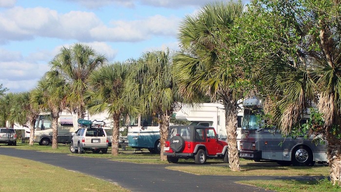 RV Camping Everglades Long Pine Key Campground