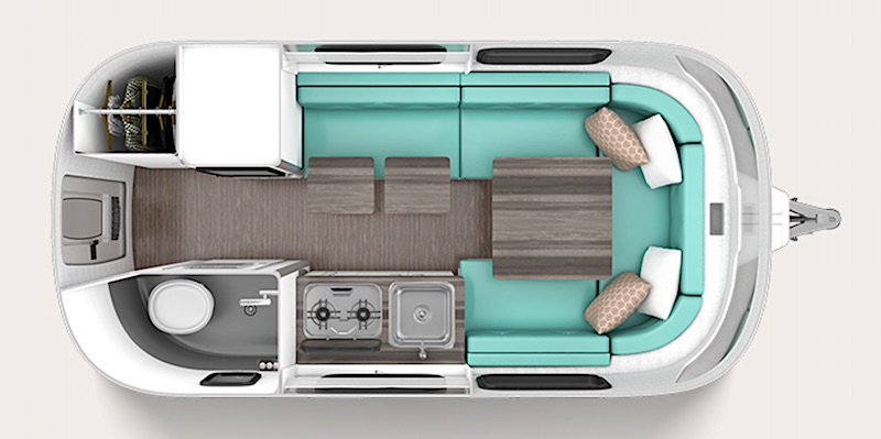 Airstream Nest Floor Plan