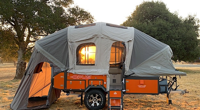 Opus Pop Up Campers with Bathrooms