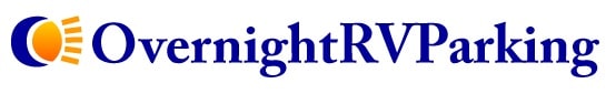 overnight RV parking logo