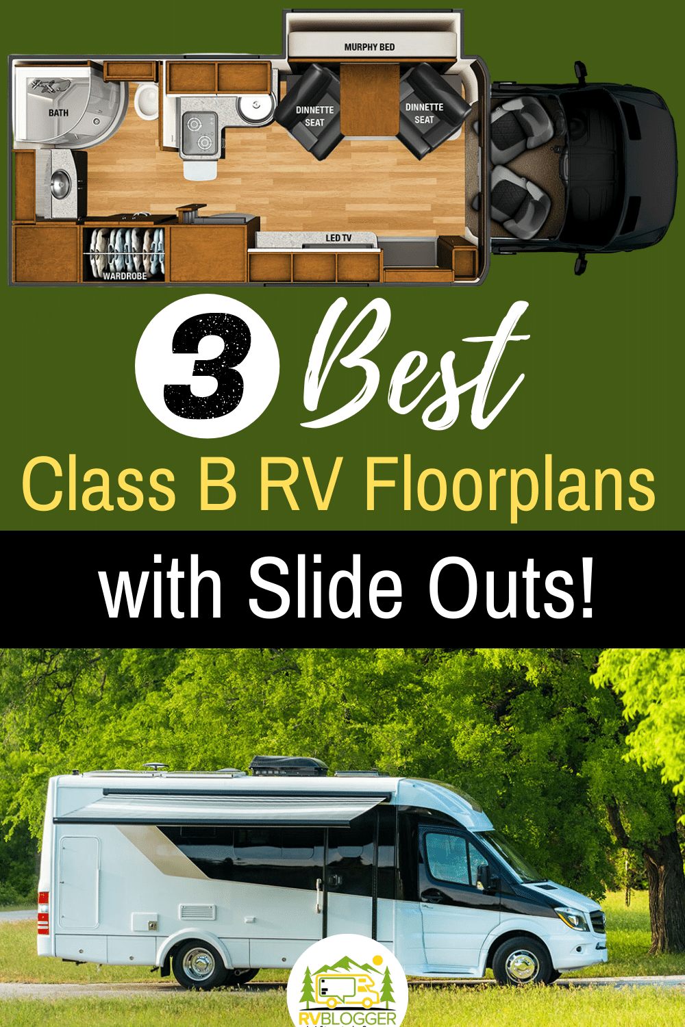 3 Best Class B RV Floorplans With Slide Outs – RVBlogger