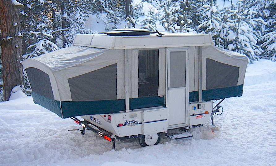 Can You Use a Pop Up Camper in the Winter?