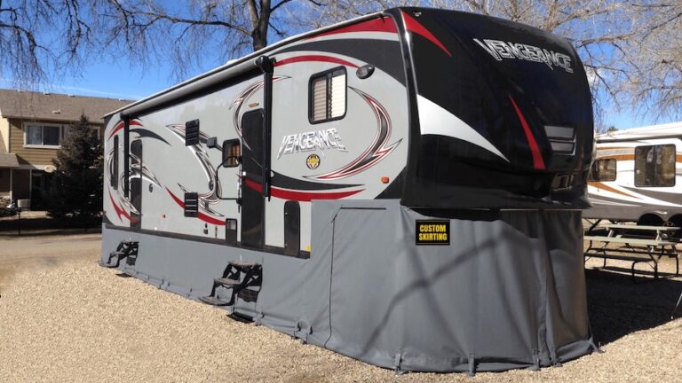 AirSkirt Inflatable RV Skirting for Winter and Summer – RVBlogger