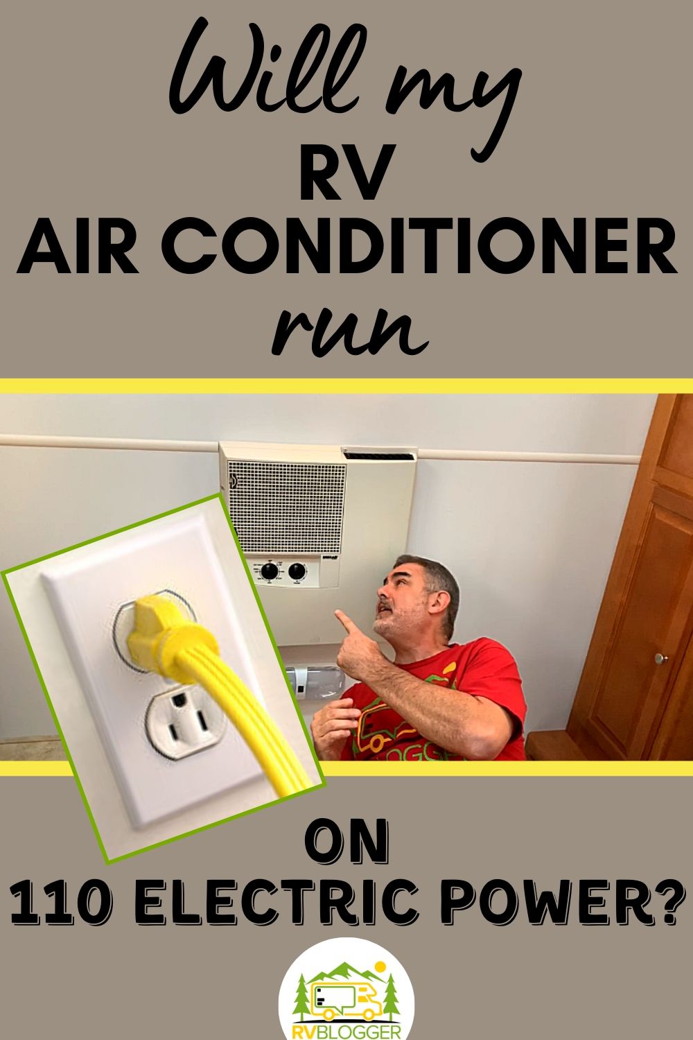 Will My RV Air Conditioner Run on 110 Electric Power – RVBlogger Can I Run Rv Ac On 110