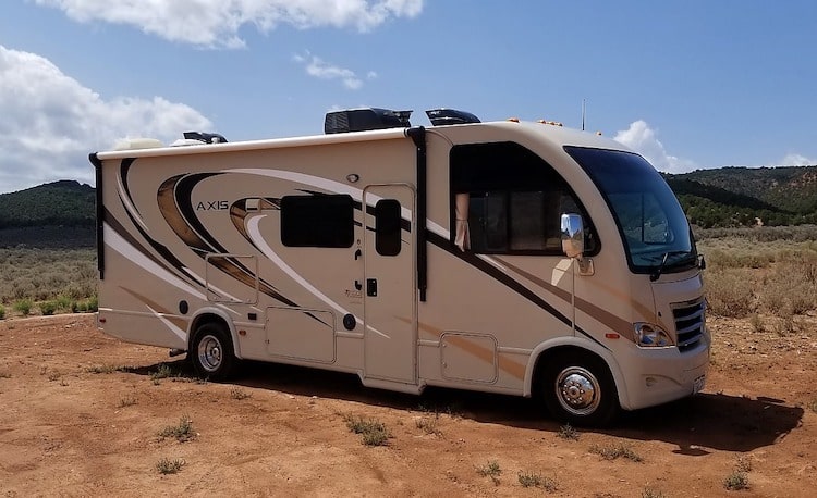 Class A RV rental grand junction co