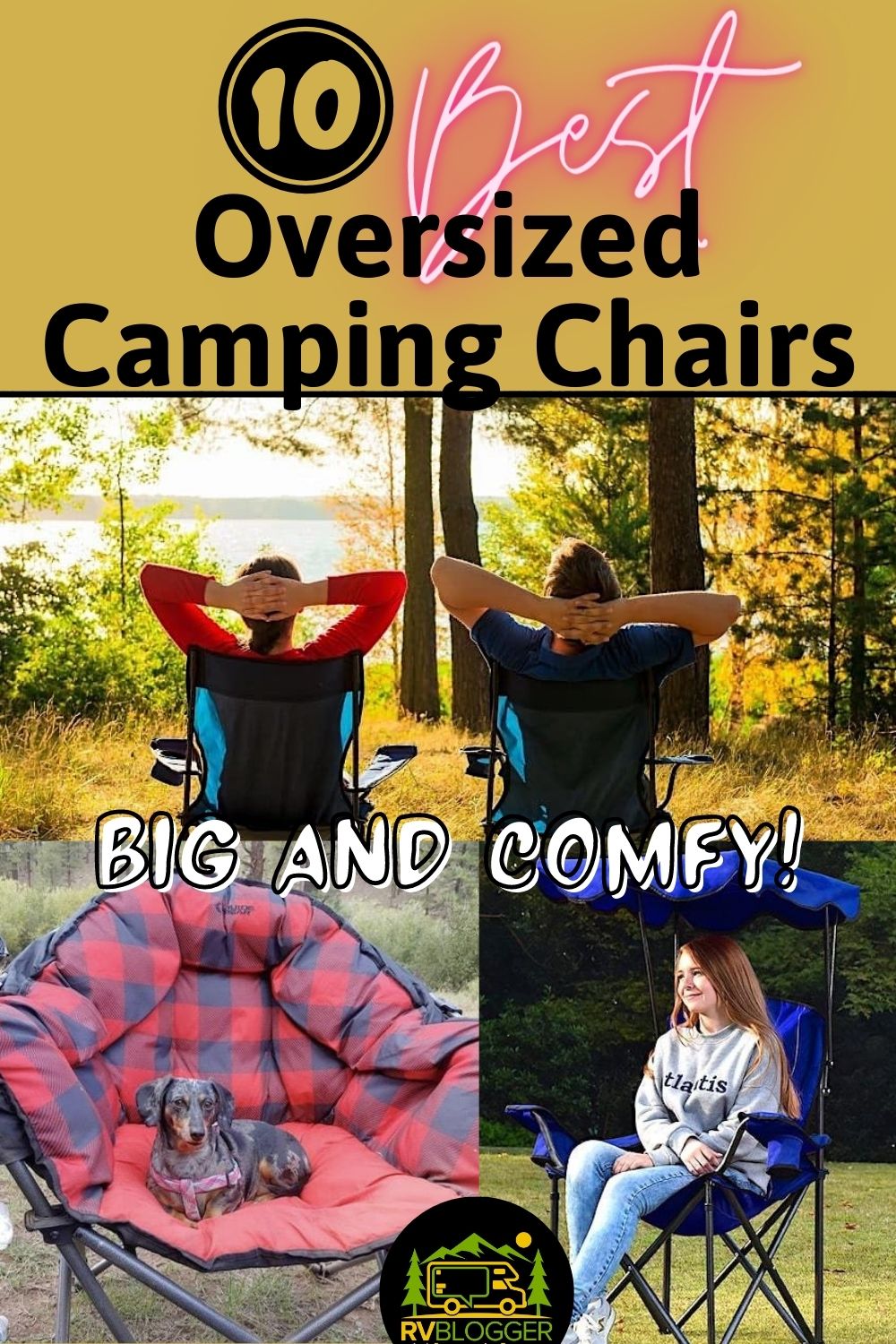 10 Best Oversized Camping Chairs for 2024 (Big & Comfy)