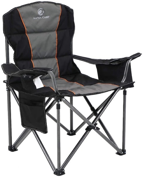 ALPHA CAMP Oversized Camping Folding-Chair