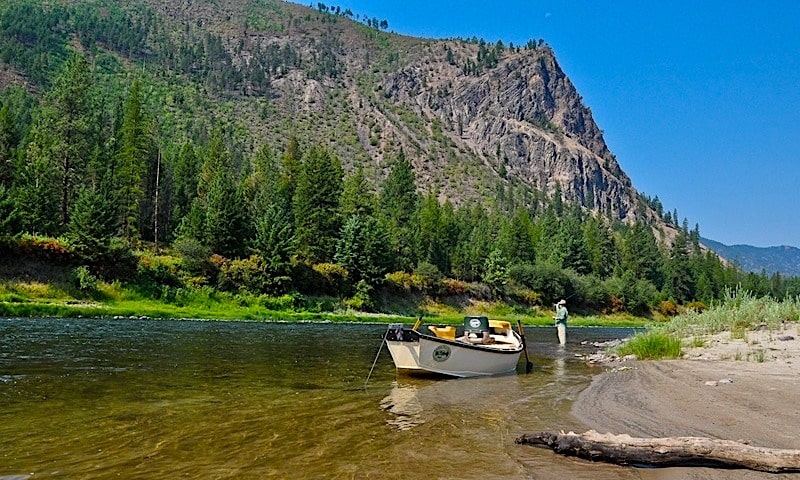 Clark Fork River in MIssoula Montana