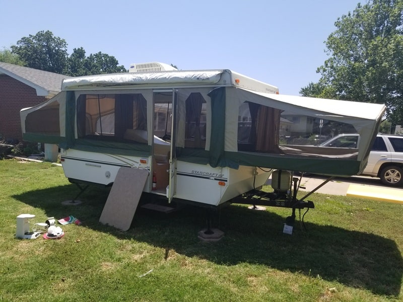 Best Folding Tent Camper Rental Wichita Ext