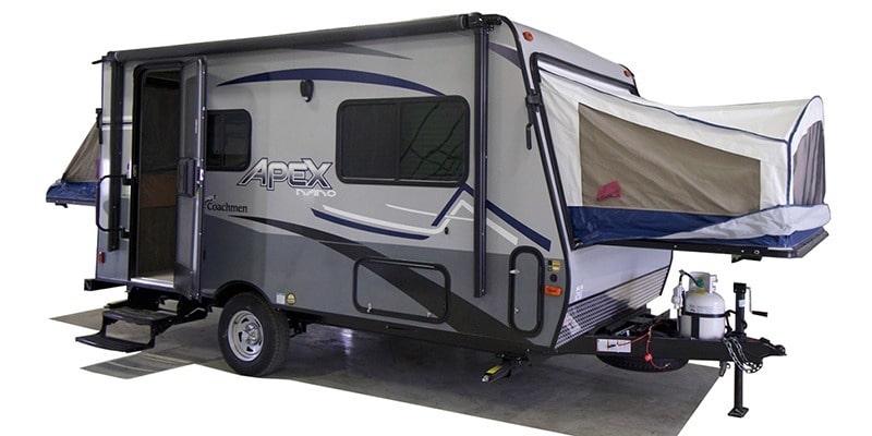 2021 Coachmen Apex Nano 15X expandable hybrid camper trailer