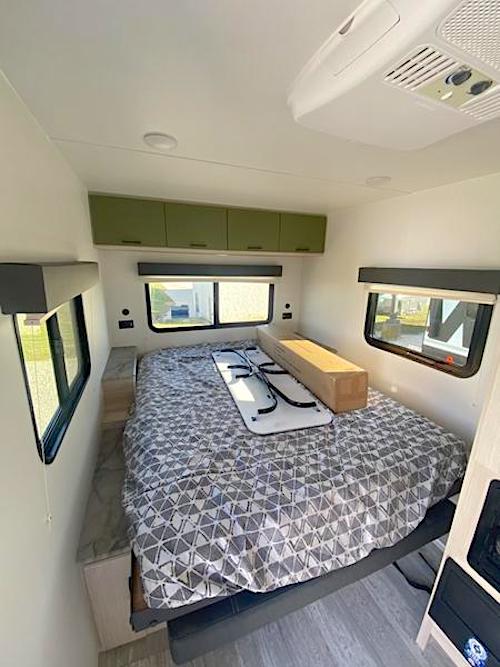The 2024 Winnebago Hike H1316MB is a great travel trailer with a murphy bed
