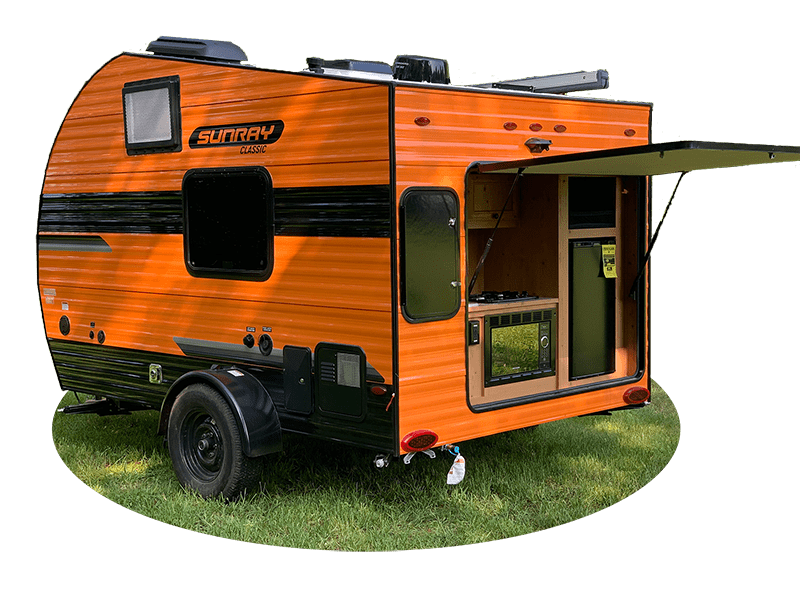 Best Camper Trailer Without Slideouts Sunset Park Sunray Ext