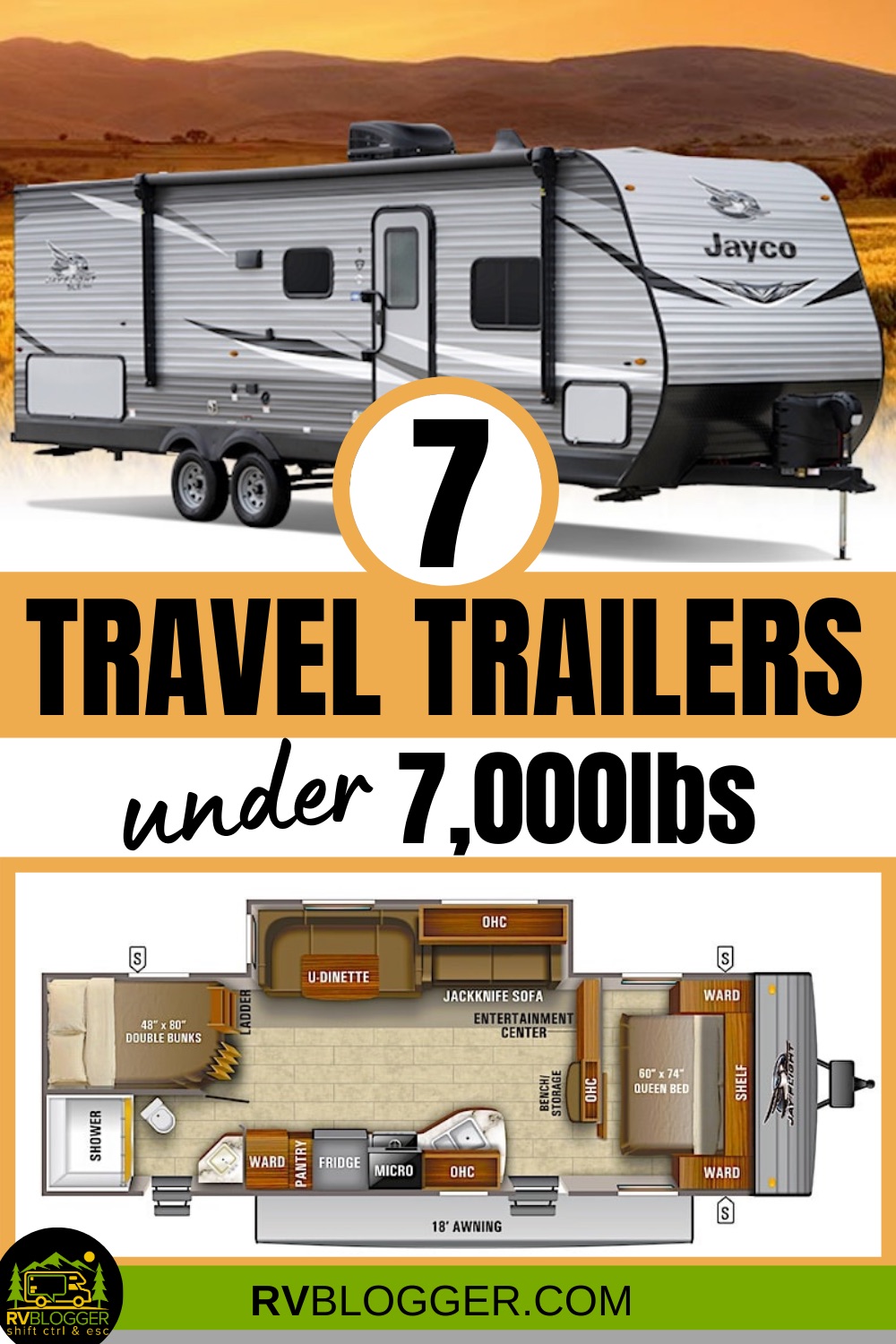 7 Best Travel Trailers Under 7000 LBS for 2024 – RVBlogger